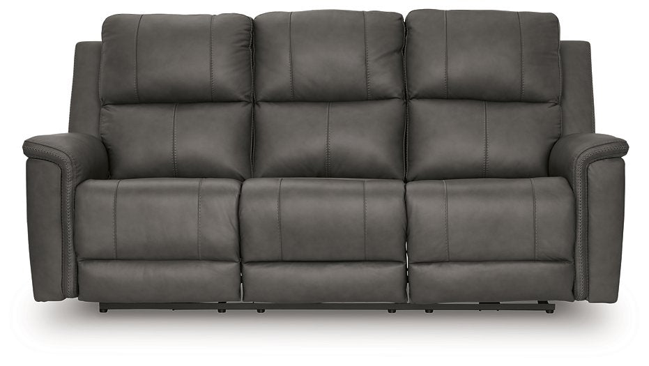 Bleckley Power Reclining Sofa - Barr’s Furniture (Riverside CA)