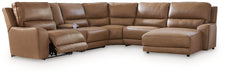 DeepWakes Power Reclining Sectional with Chaise - Barr’s Furniture (Riverside CA)