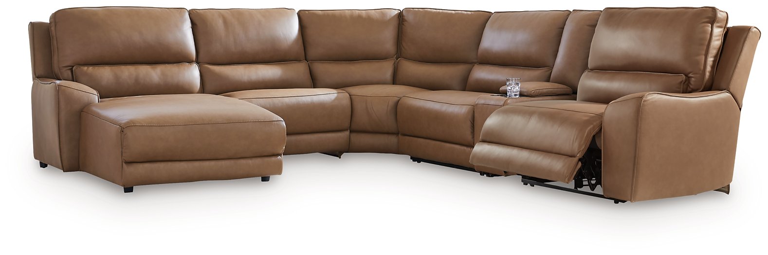 DeepWakes Power Reclining Sectional with Chaise - Barr’s Furniture (Riverside CA)