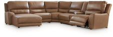 DeepWakes Power Reclining Sectional with Chaise - Barr’s Furniture (Riverside CA)