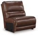 DeepWakes Reclining Sectional with Storage Console - Barr’s Furniture (Riverside CA)