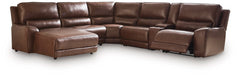 DeepWakes Power Reclining Sectional with Chaise - Barr’s Furniture (Riverside CA)