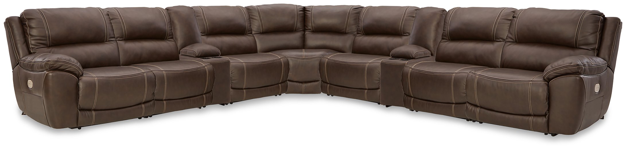 Dunleith Power Reclining Sectional - Barr’s Furniture (Riverside CA)