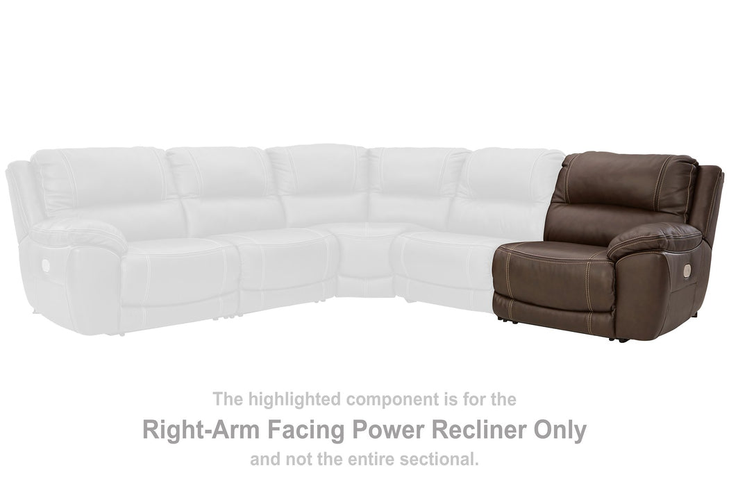Dunleith Power Reclining Sectional - Barr’s Furniture (Riverside CA)