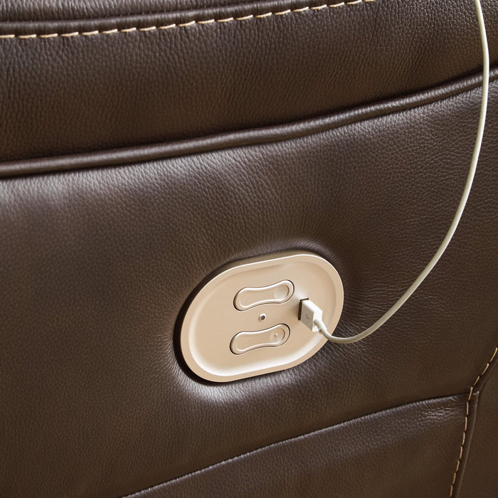 Dunleith Power Reclining Sectional - Barr’s Furniture (Riverside CA)