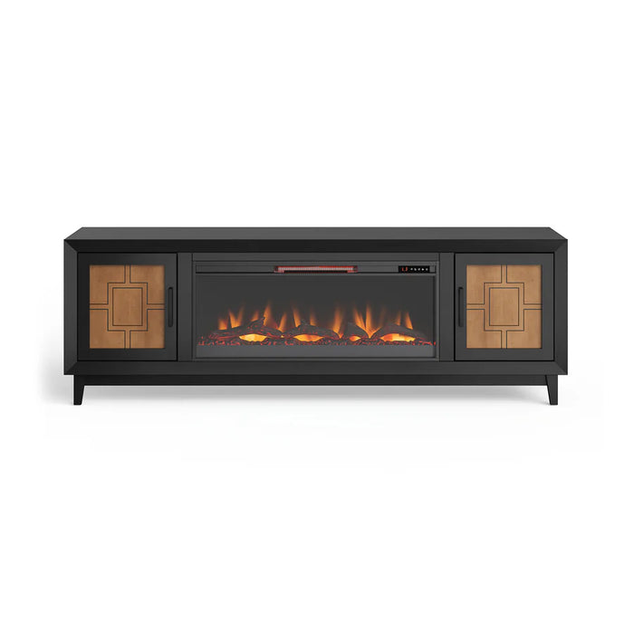 Ventura 86" TV Fireplace Stand