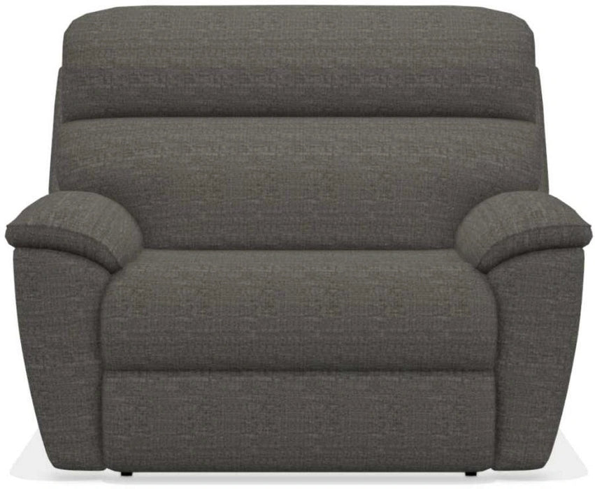La-Z-Boy Roman La-Z-Time Power-Reclineï¿½ Grey Reclining Chair-And-A-Half With Power Headrest