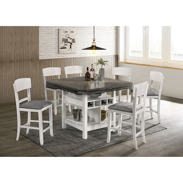 Stacie 7 PC Dining Table Set