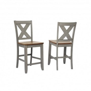 Barnwell 24" X Back Barstool