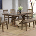 Carmel-Rustic Brown Dining Collection - Barr’s Furniture (Riverside CA)