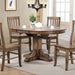 Carmel-Rustic Brown Dining Collection - Barr’s Furniture (Riverside CA)