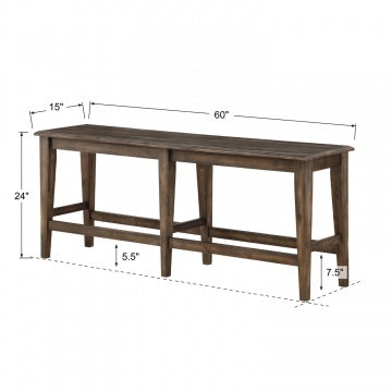 Daphne 60" Tall Bench