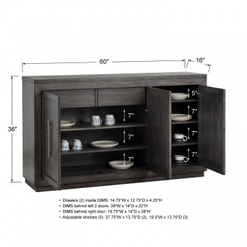 Hartford 60" Sideboard