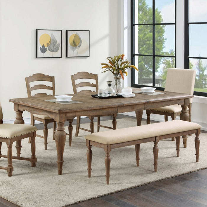 Augusta-Rustic Brown Dining Collection