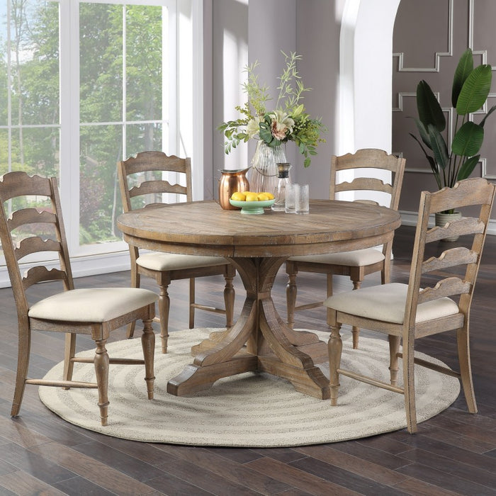 Augusta-Rustic Brown Dining Collection