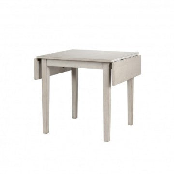 Carmel-Grey 46" Leg Table w/ 2-8" Drop Leaves