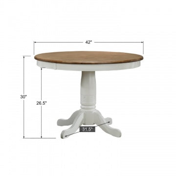 Pacifica 42" Round Dining Table