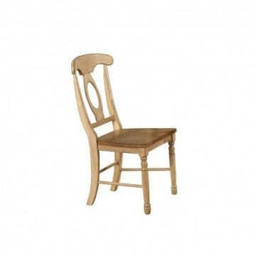 Quails Run-Almond/Wheat Napoleon Side Chair