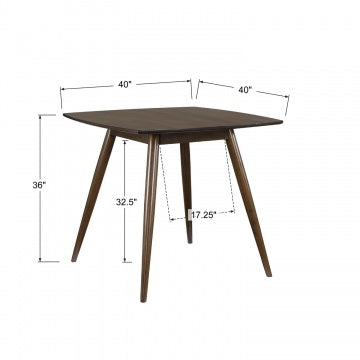 Santana 42" Square Tall Table