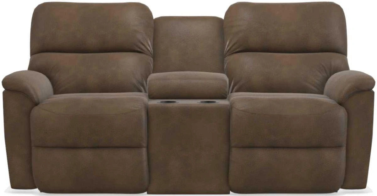 La-Z-Boy Brooks Ash Power Reclining Loveseat With Console