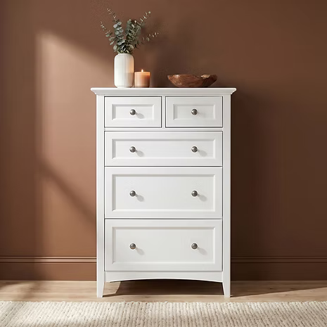 McKenzie 5-Drawer Tall Chest