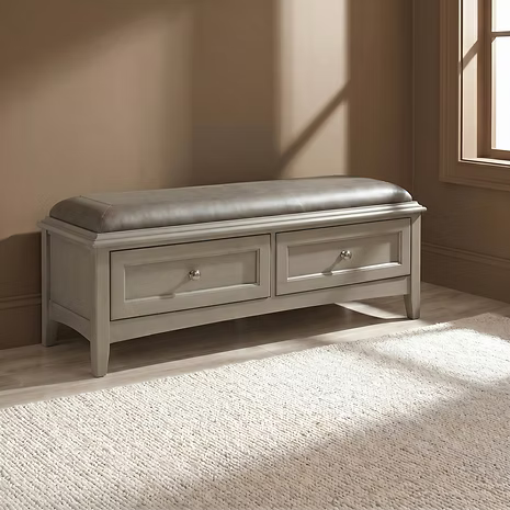 McKenzie 2-Drawer Bench