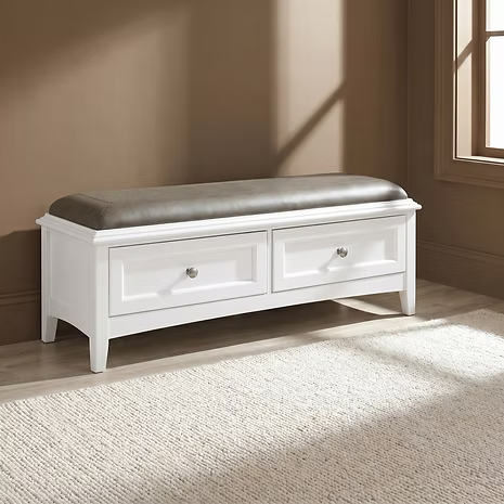 McKenzie 2-Drawer Bench