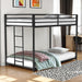 Rothwell Metal Bunk Bed Twin/ Full - Barr’s Furniture (Riverside CA)