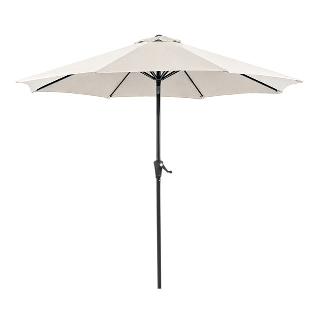 Tano 9' Outdoor Umbrella + 21" Round Base