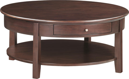 3512CAF – CAF McKenzie Round Cocktail Table (40"D) - Barr’s Furniture (Riverside CA)