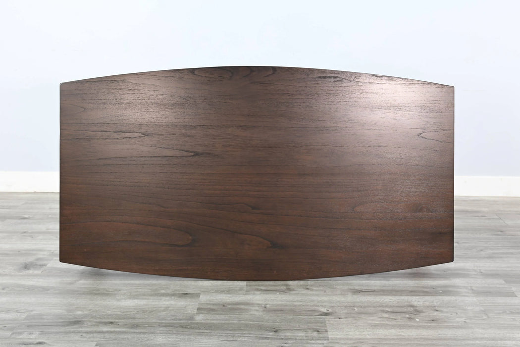 Walnut American Modern Dining Table - Barr’s Furniture (Riverside CA)