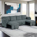 Denholme U-Sectional w/ Pull Out - Barr’s Furniture (Riverside CA)