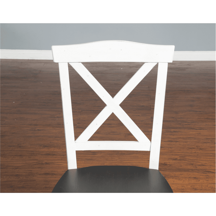 Carriage House Crossback Chair Wood Seat