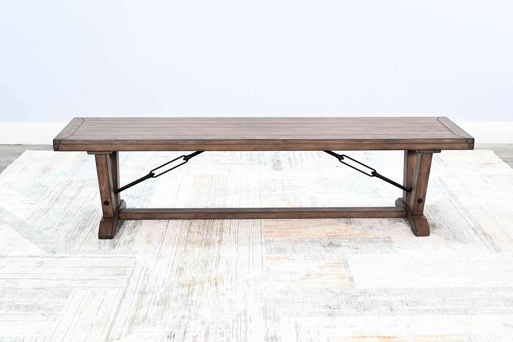 Yellowstone Bench w/ Turnbuckles - Barr’s Furniture (Riverside CA)